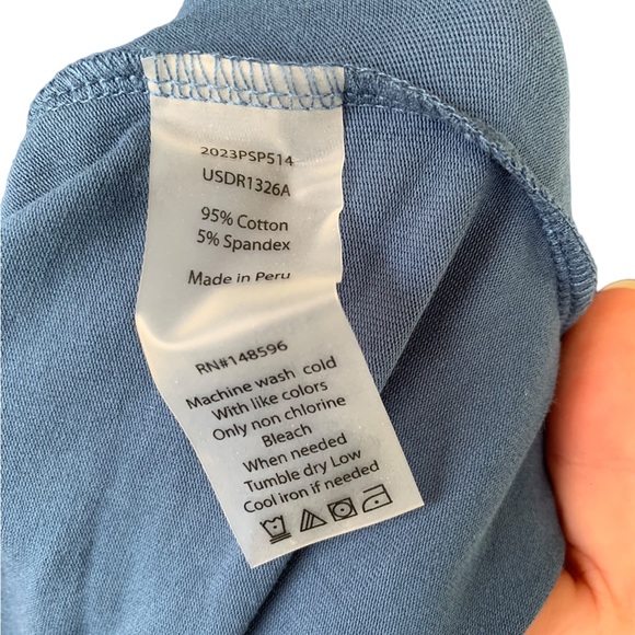 NWT Universal Standard Easy To Wear Dress. Size Large= 22/24. Beautiful Blue! - Picture 9 of 11